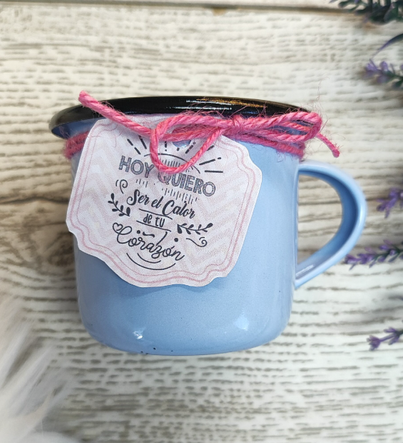 Mug Peltre Azul