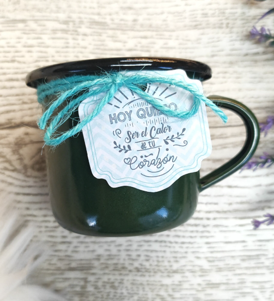 Mug Peltre Verde